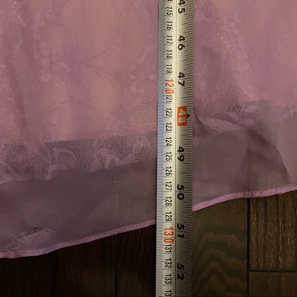 La Femme Beaded Lavender Strapless Prom Gown - Picture 14 of 16